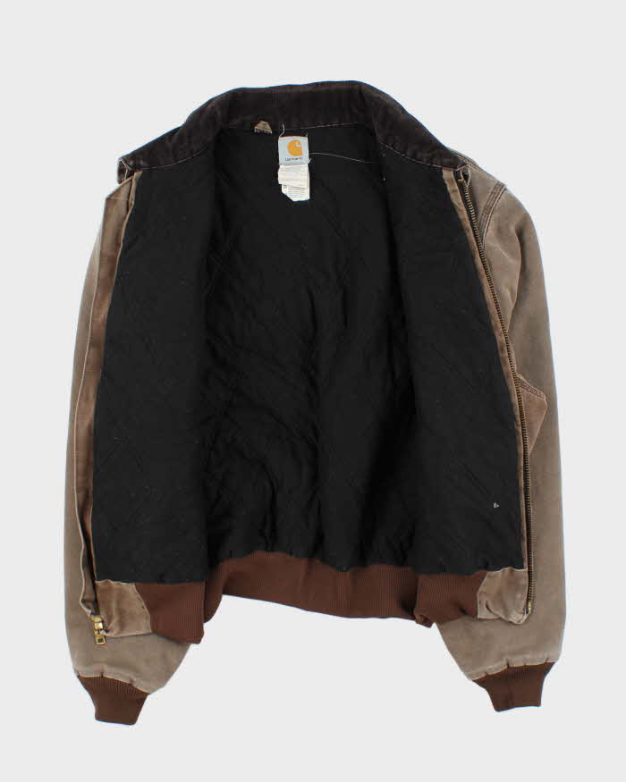 Vintage 1999 Carhartt Sante Fe Quilt lined Workwear Jacket - XL