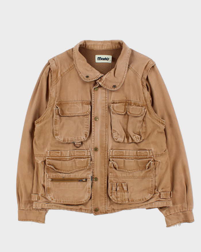 Vintage 00s Mark's Heavyweight Field Utility Workwear Jacket / Gilet - M