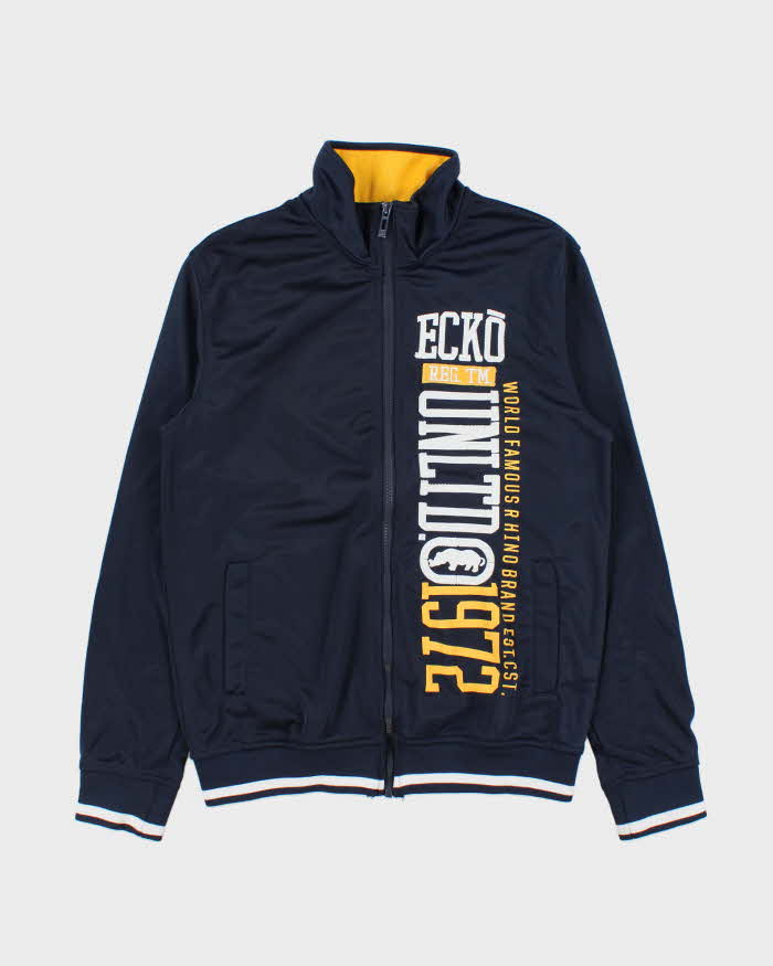 Vintage Y2K 00s Ecko UNTLD Satin Track Jacket - S