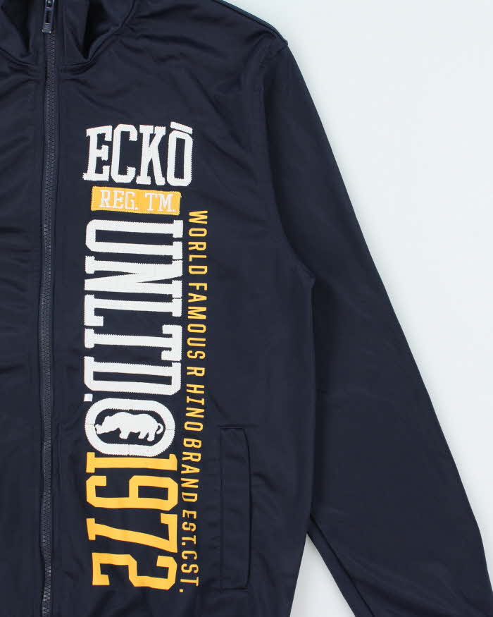 Vintage Y2K 00s Ecko UNTLD Satin Track Jacket - S