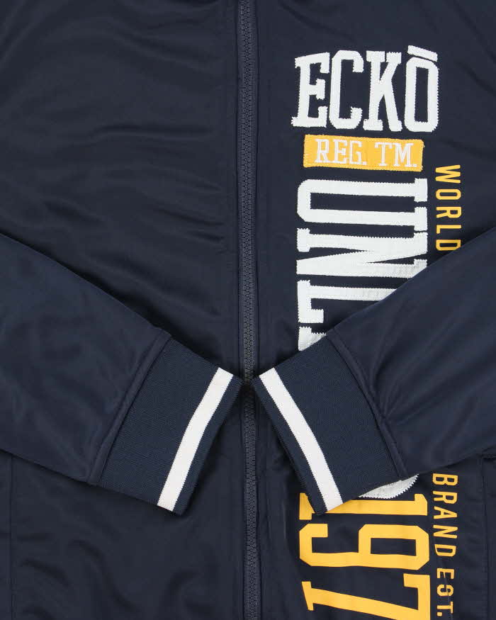 Vintage Y2K 00s Ecko UNTLD Satin Track Jacket - S