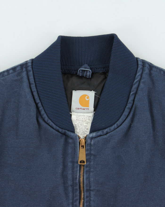 Vintage Y2K 00s Carhartt Duck Leisure Arctic Made In USA Workwear Gilet - XXL