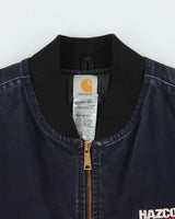 Vintage Y2K 00s Carhartt Midnight Sandstone Artic Quilt Lined Workwear Gilet - XXL