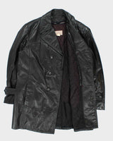 Vintage 70s Sears Long Leather Jacket - XL