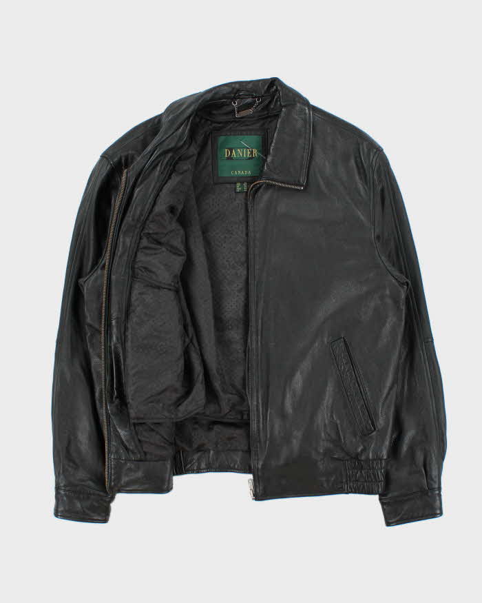 Vintage Danier Lined Leather Jacket - S