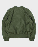 Vintage Alpha Industries MA-1 U.S Khaki Flight Bomber Jacket - XL