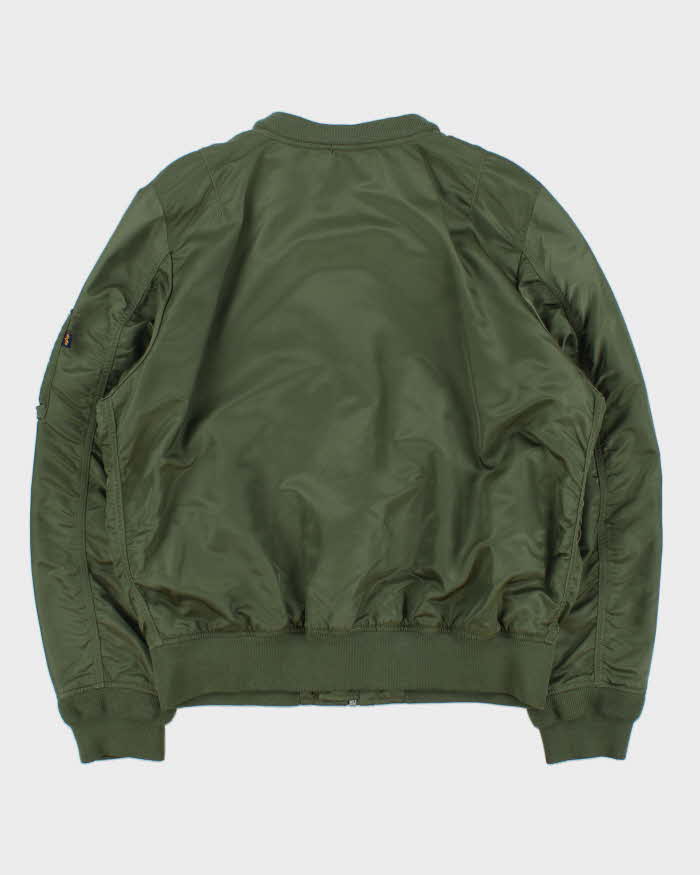 Vintage Alpha Industries MA-1 U.S Khaki Flight Bomber Jacket - XL