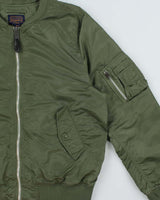 Vintage Alpha Industries MA-1 U.S Khaki Flight Bomber Jacket - XL
