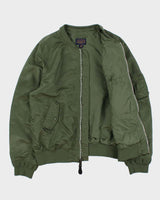 Vintage Alpha Industries MA-1 U.S Khaki Flight Bomber Jacket - XL