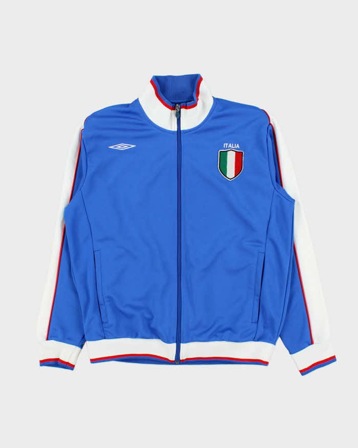 Vintage Y2K 00s Umbro Italia Football Track Jacket - S