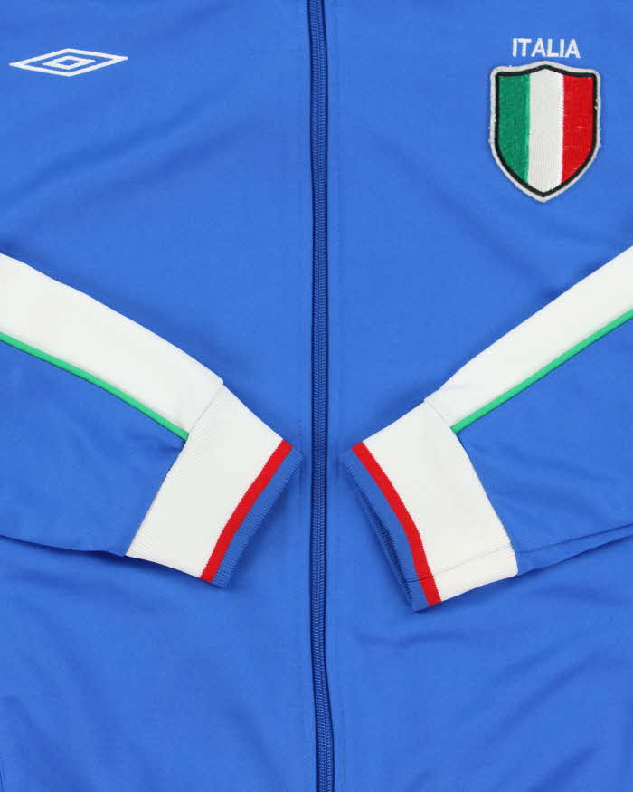 Vintage Y2K 00s Umbro Italia Football Track Jacket - S