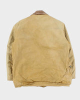 Vintage 1980s Rough Rider Quilt Lined Canvas Hunting Field Jacket - M