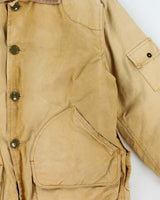 Vintage 1980s Rough Rider Quilt Lined Canvas Hunting Field Jacket - M