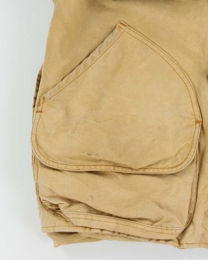 Vintage 1980s Rough Rider Quilt Lined Canvas Hunting Field Jacket - M