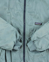 Vintage 1980s Patagonia Fleece Lined Shell Bomber Windbreaker - M