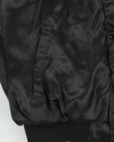 Vintage 1980s Swingster Mac Tools Motorsport Quilted Satin Bomber Jacket - L