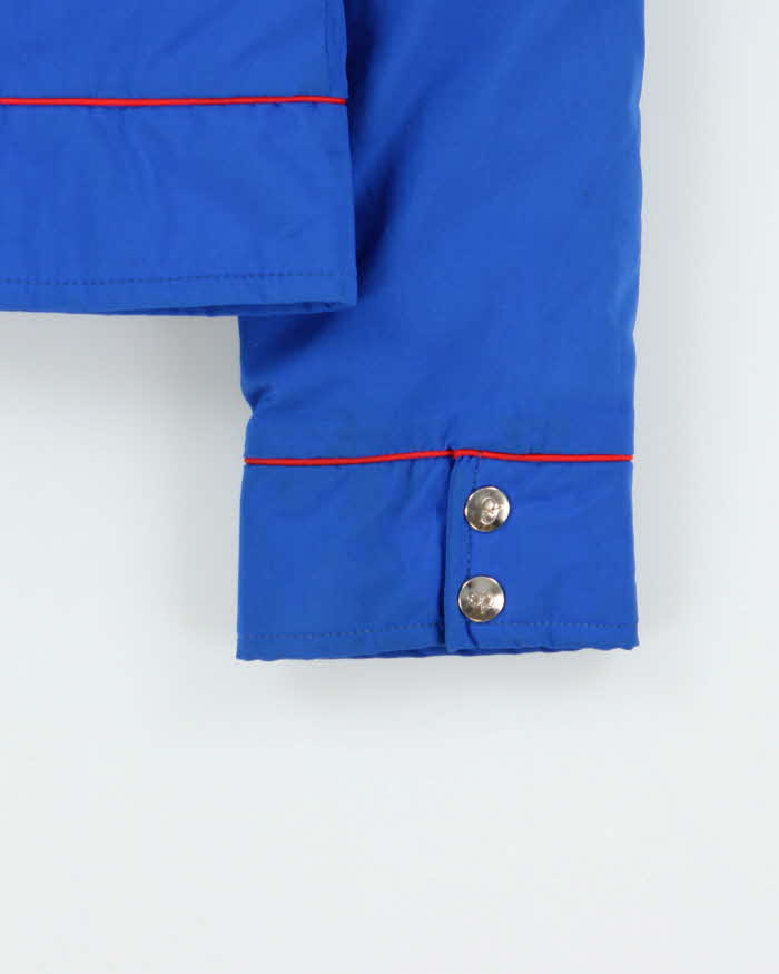 Vintage 1970s The Down People Electric Blue Ski Puffer Jacket - M