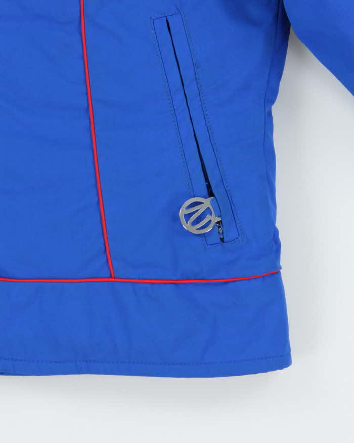 Vintage 1970s The Down People Electric Blue Ski Puffer Jacket - M