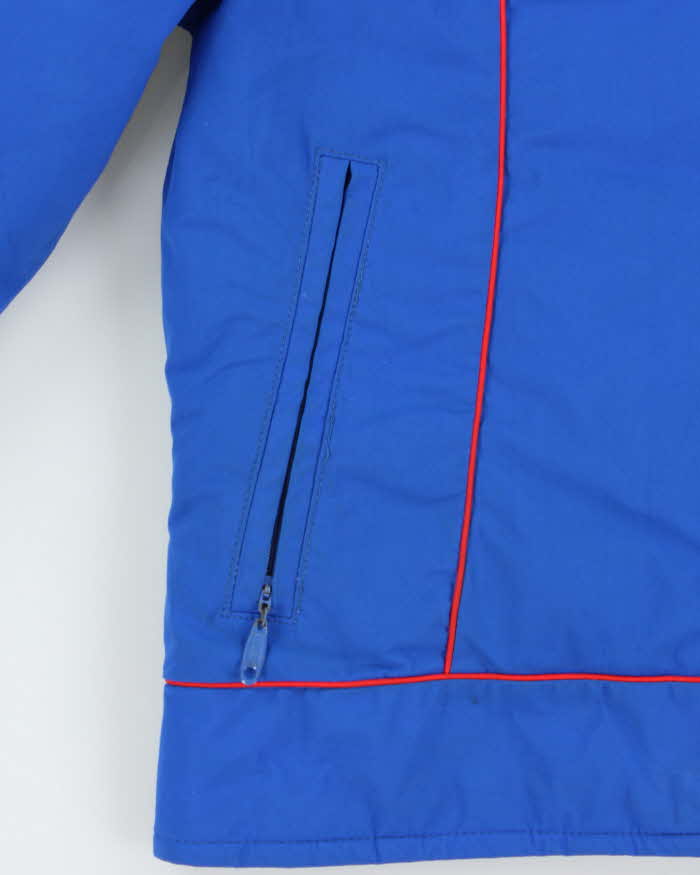 Vintage 1970s The Down People Electric Blue Ski Puffer Jacket - M