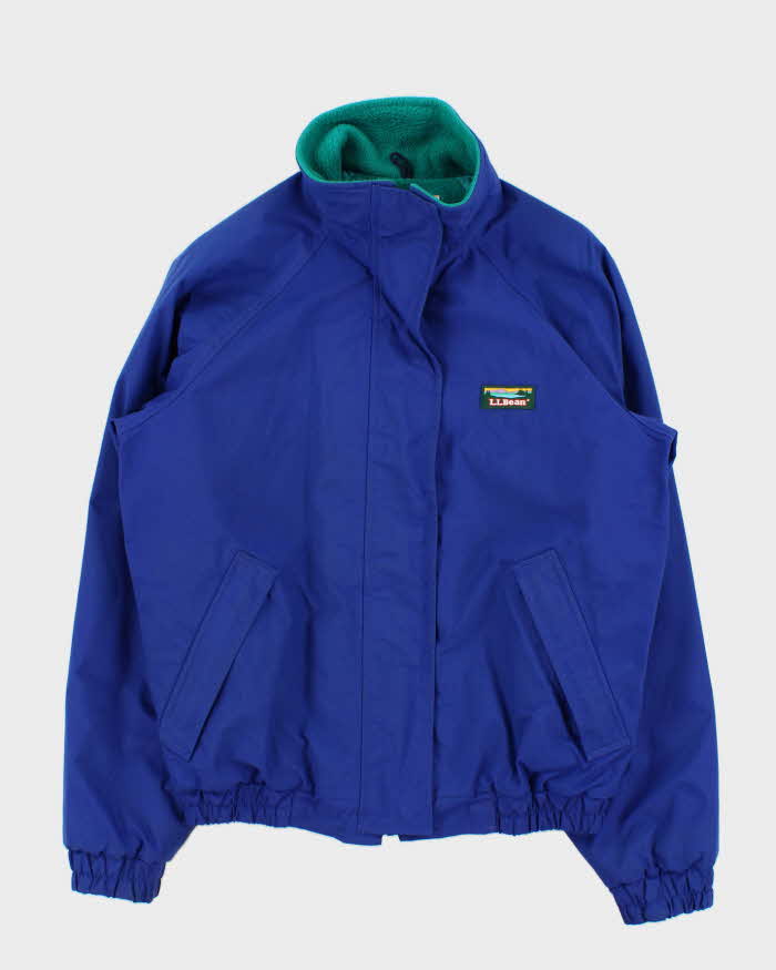 Vintage 1980s L.L.Bean Made In USA Polarplus Gore-Tex Fleece Lined Warm-Up Jacket - M
