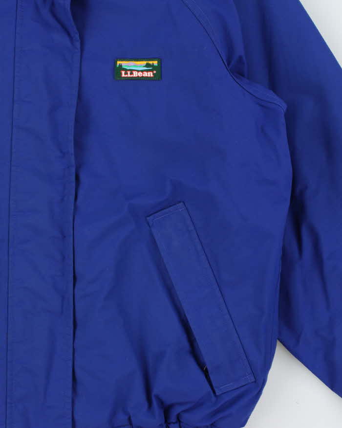 Vintage 1980s L.L.Bean Made In USA Polarplus Gore-Tex Fleece Lined Warm-Up Jacket - M