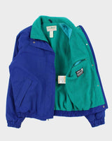 Vintage 1980s L.L.Bean Made In USA Polarplus Gore-Tex Fleece Lined Warm-Up Jacket - M
