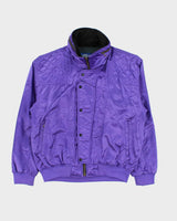 Vintage 1980s Mizuno Lightweight Flame Resistant Hooded Ski Jacket - S