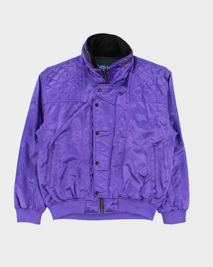 Vintage 1980s Mizuno Lightweight Flame Resistant Hooded Ski Jacket - S