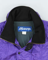 Vintage 1980s Mizuno Lightweight Flame Resistant Hooded Ski Jacket - S