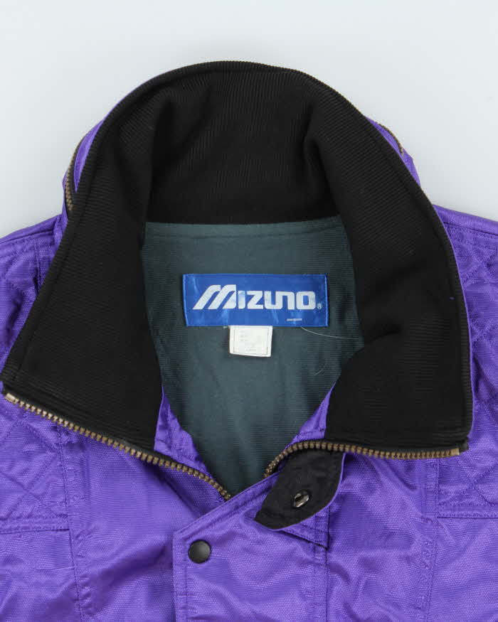 Vintage 1980s Mizuno Lightweight Flame Resistant Hooded Ski Jacket - S
