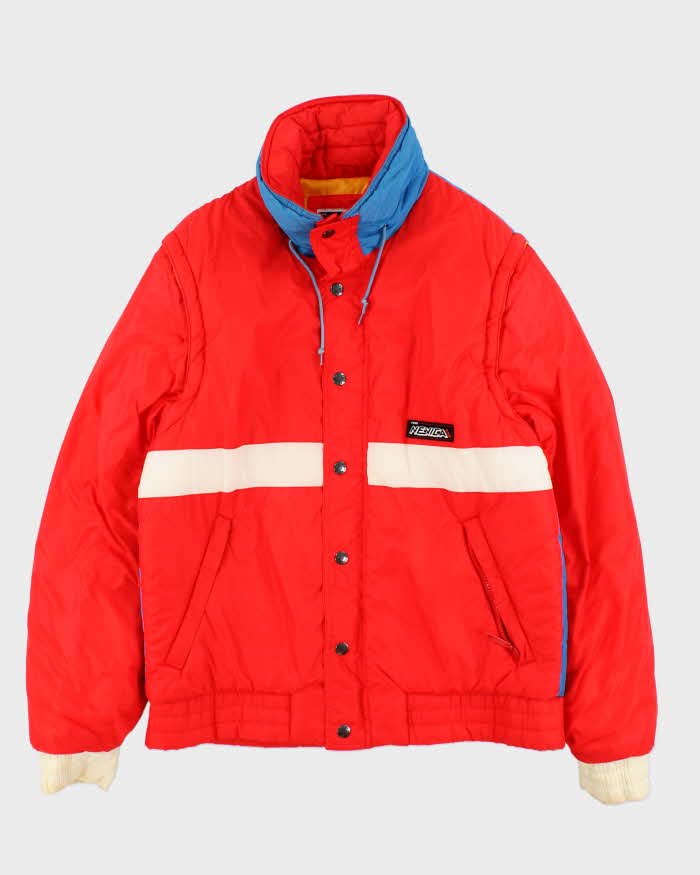 Vintage 1980s Nevica Pro Oversized Ski Jacket / Gilet - S