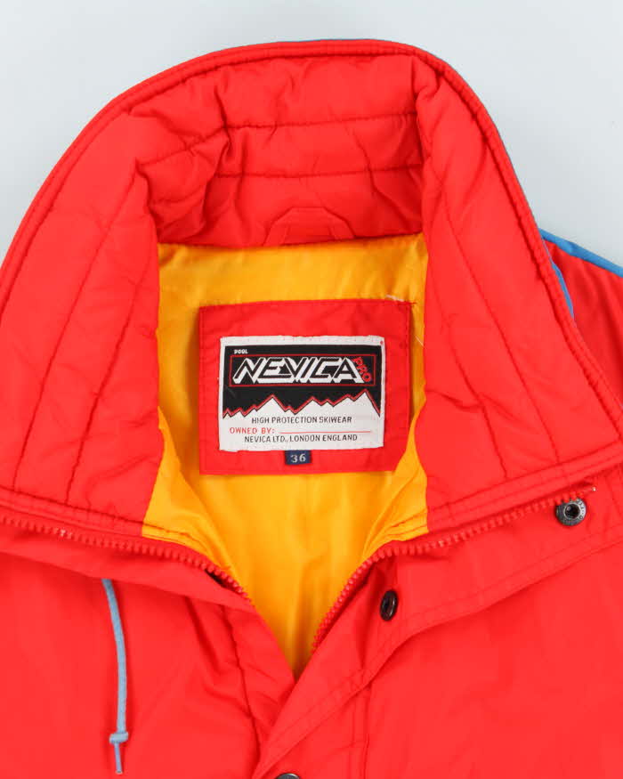 Vintage 1980s Nevica Pro Oversized Ski Jacket / Gilet - S