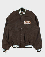 Vintage 1990s United Sports Apparel Satin Varisty Bomber Jacket - XL