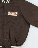 Vintage 1990s United Sports Apparel Satin Varisty Bomber Jacket - XL
