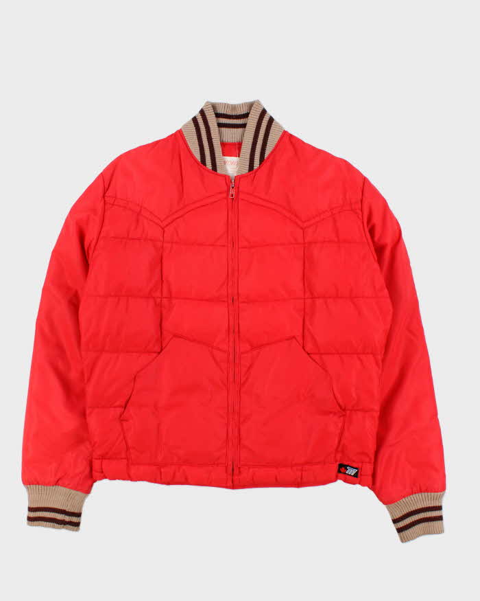 Vintage 1970s Mercury Down Fill Puffer Ski Jacket - M