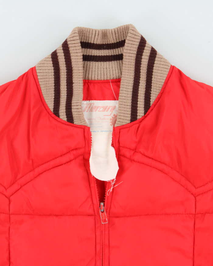 Vintage 1970s Mercury Down Fill Puffer Ski Jacket - M