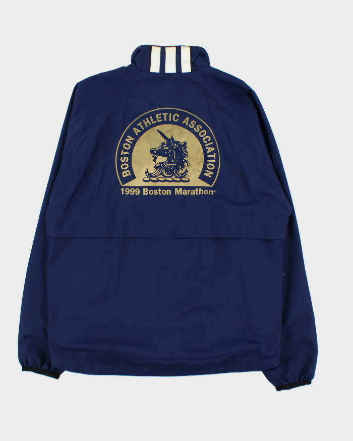 Vintage 1999 Adidas Boston Marathon Windbreaker Jacket - M