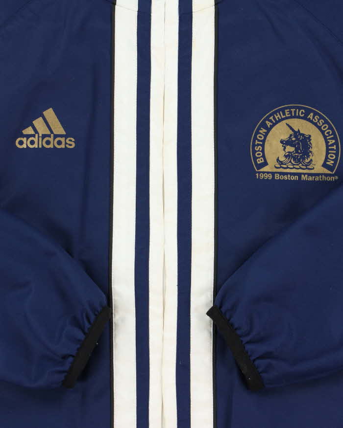 Vintage 1999 Adidas Boston Marathon Windbreaker Jacket - M