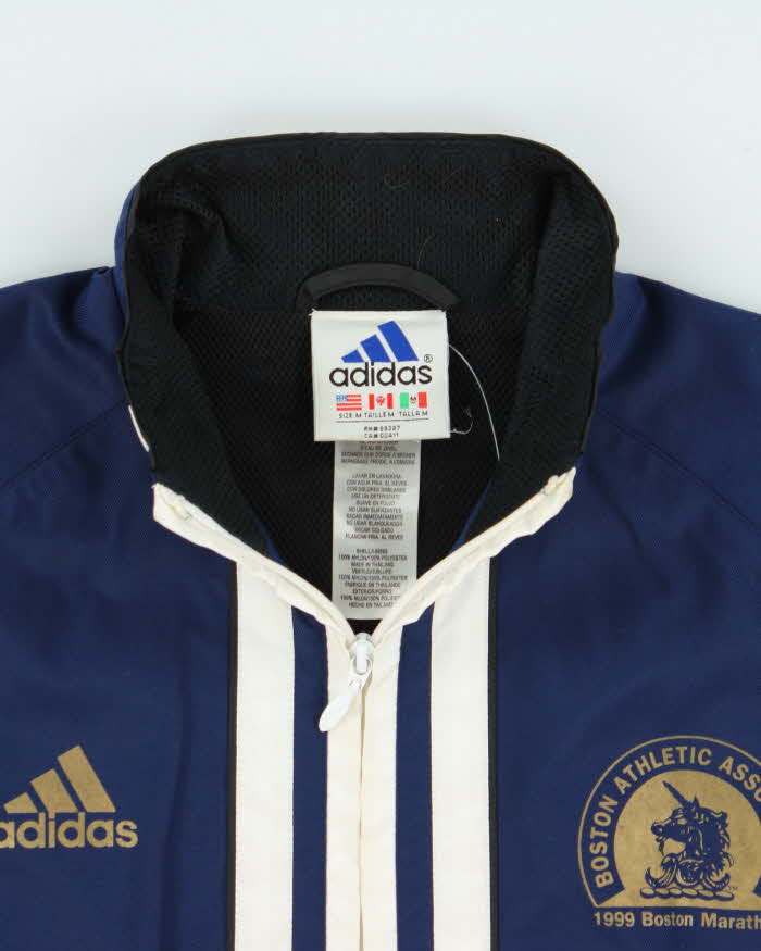 Vintage 1999 Adidas Boston Marathon Windbreaker Jacket - M