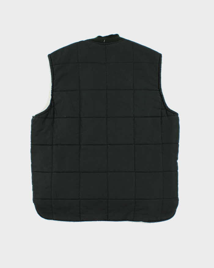 Vintage 1970s Sexton Sherpa Lined Drop Tail Gilet - M