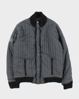 Vintage Y2K 00s Junker Denim 68 Ribbed Puffer Jacket - S
