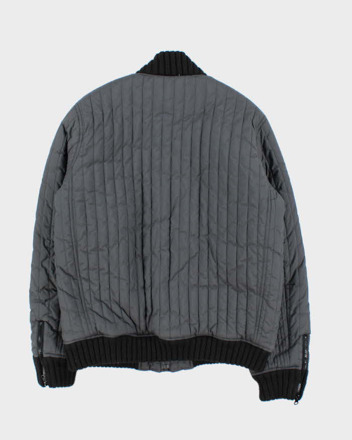 Vintage Y2K 00s Junker Denim 68 Ribbed Puffer Jacket - S