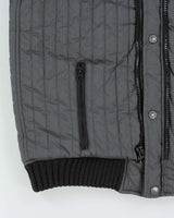 Vintage Y2K 00s Junker Denim 68 Ribbed Puffer Jacket - S