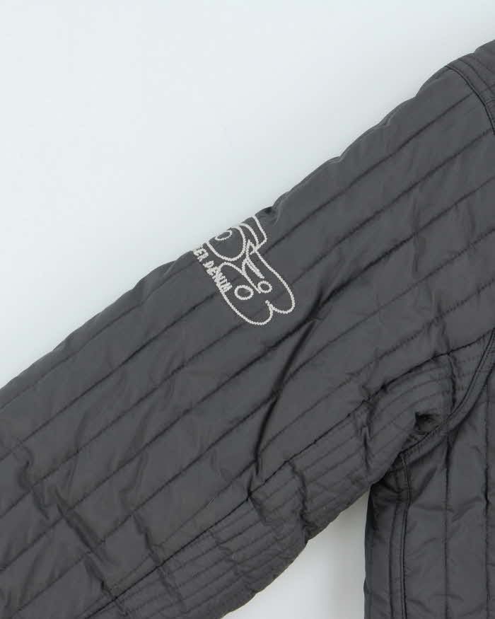 Vintage Y2K 00s Junker Denim 68 Ribbed Puffer Jacket - S