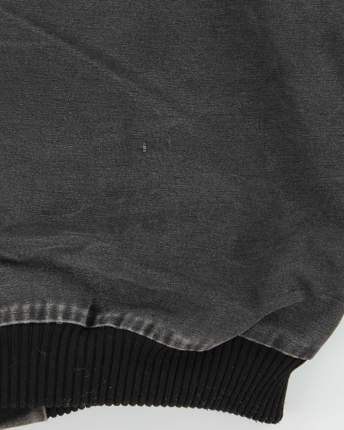 Vintage Carhartt Sante Fe Quilt Lined Firm Duck Loose Fit Faded Workwear Jacket - XL