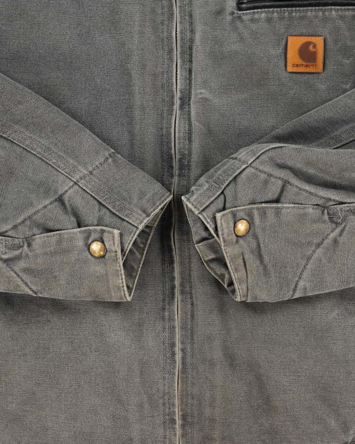Vintage Carhartt J97 Detroit Blanket Lined Workwear Jacket - L