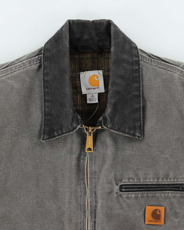 Vintage Carhartt J97 Detroit Blanket Lined Workwear Jacket - L