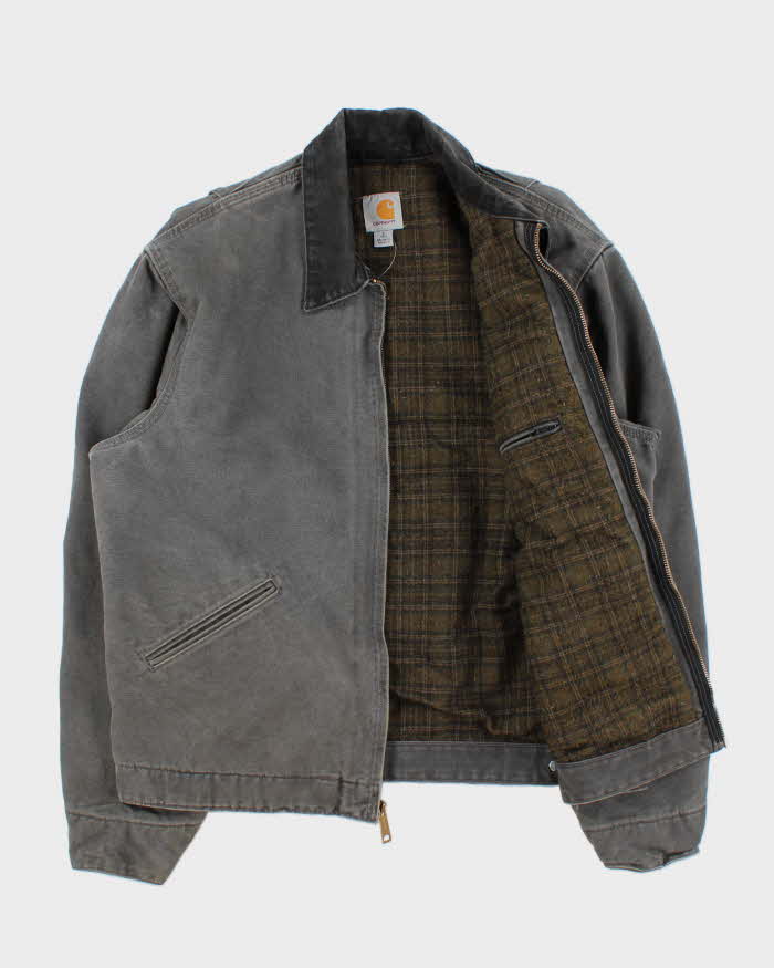 Vintage Carhartt J97 Detroit Blanket Lined Workwear Jacket - L