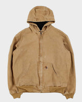 Vintage Y2K 00s Carhartt J25 Camel Heavyweight Therma Active Made In USA Workwear Jacket - M