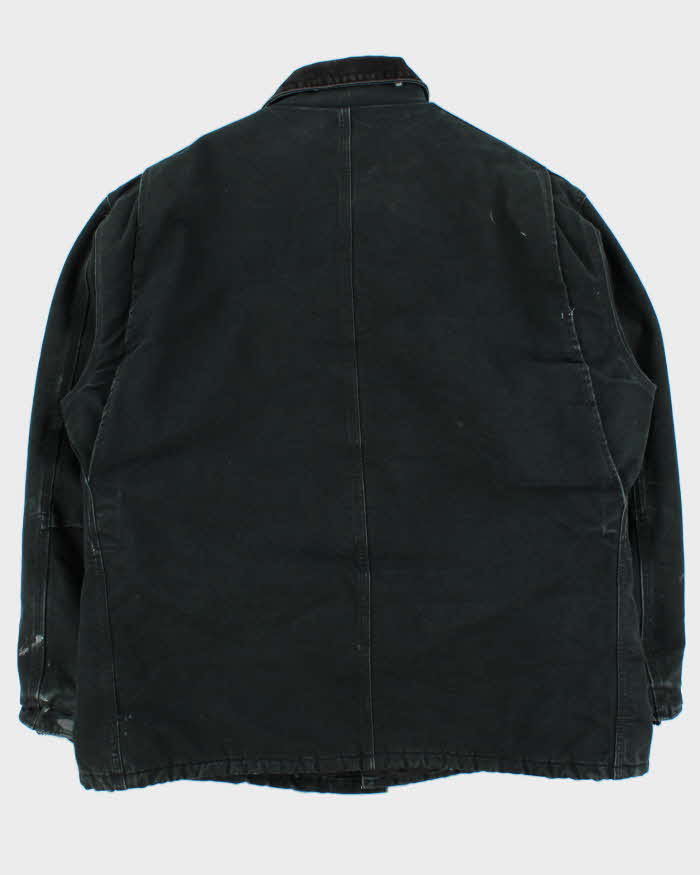 Vintage Y2K 00s Carhartt CO3 Arctic Quilt Lined Made In USA Workwear Chore Jacket - XL